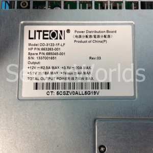 HPE 900W AC 240Vdc Redundant Power Supply - Image 3