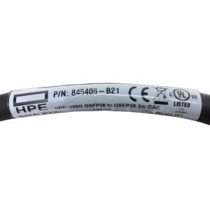 HPE X240 100G QSFP28 1M DAC Cable (Renew) - Image 3