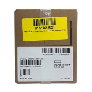 HPE 128GB (1x128GB) DDR4-2666 Octal Rank x4 LRDIMM Smart Memory Kit - Image 1