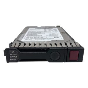 HPE 600GB SAS 12Gb/s SFF (2.5-inch) 15K Enterprise 512n Hot-Plug Hard Drive - Image 1