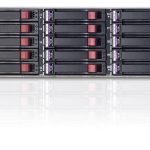 HP ProLiant DL180 G6 rack server with SFF drive bays, front view