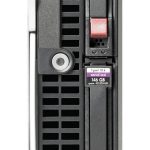 HP ProLiant BL460c G6 server blade, front view