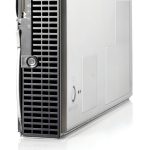 HP ProLiant BL495c G5 server blade, front and side view