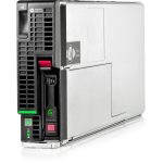 HP ProLiant BL465c Gen8 server blade, front and side view