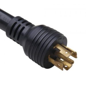 Representative SIGNAL+POWER NEMA L22-20P five-prong connector for HPE ARCS cable 872174-B21; not the complete HPE cord assembly