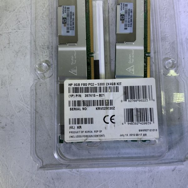 HPE PC2 server memory — representative photo; capacity and configuration may vary