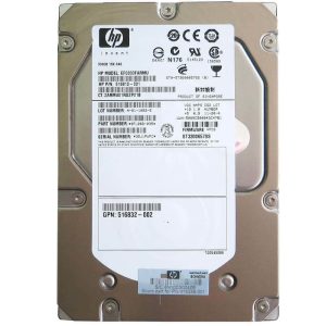 300GB SAS 15K 3.5-inch non-hot-plug hard drive — representative photo; capacity and configuration may vary