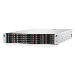 HPE ProLiant DL380p Gen8 25 SFF — representative photo; capacity and configuration may vary