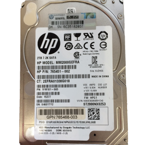 HPE 2TB SATA (2.5-inch) Hard Drive - Image 1