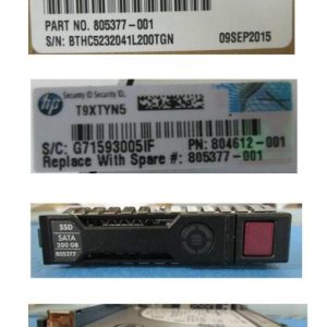 HPE 200GB SATA 6Gb/s SFF (2.5-inch) Mixed Use SSD - Image 1