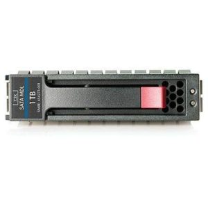 HPE SATA 3.5-inch 7.2K hard drive — representative photo; capacity and configuration may vary