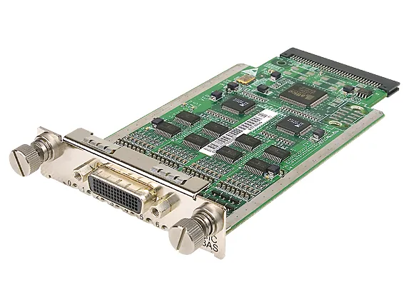 HPE interface module — representative photo; capacity and configuration may vary