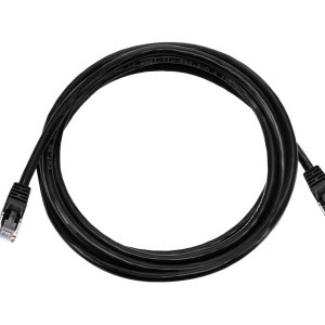 Cat5e RJ45 patch cable — representative photo; capacity and configuration may vary