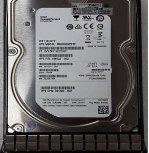 HPE 2TB SATA LFF (3.5-inch) 7.2K Midline Hard Drive - Image 1