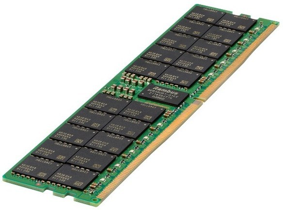 HPE DDR4/DDR5 server memory — representative photo; capacity and configuration may vary