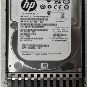 HPE 1TB SATA SFF (2.5-inch) 7.2K Midline Hot-Plug Hard Drive - Image 1