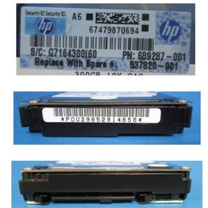 HPE 300GB SAS 6Gb/s SFF (2.5-inch) 10K Enterprise Dual Port Hot-Plug Hard Drive - Image 1