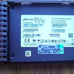 HPE SSD SATA SFF Quick Release — representative photo; capacity and configuration may vary