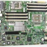 HPE server system board — representative photo; capacity and configuration may vary