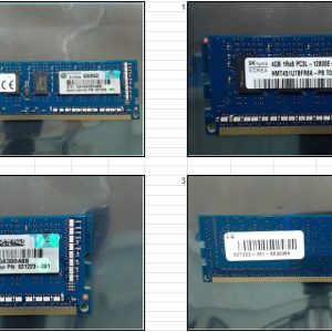 HPE 4GB (1x4GB) DDR3-1600 Single Rank x4 UDIMM Memory Kit - Image 1