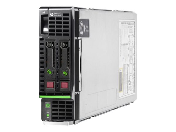 HPE ProLiant BL blade server — representative photo; capacity and configuration may vary