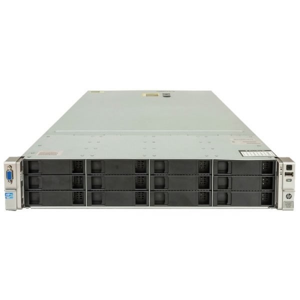 HPE ProLiant DL380e Gen8 12 LFF — representative photo; capacity and configuration may vary