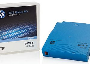 HPE tape cartridge — representative photo; capacity and configuration may vary
