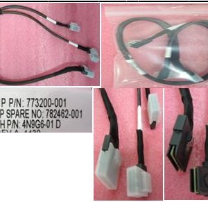 HPE Mini SAS Cable Split with Power — representative photo; capacity and configuration may vary