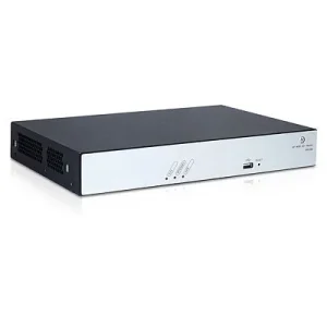 HPE enterprise router — representative photo; capacity and configuration may vary