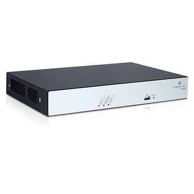 HPE enterprise router — representative photo; capacity and configuration may vary