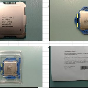 Intel Xeon E5-2609v4 FIO Processor Kit for HPE ProLiant ML110 Gen9 — representative photo