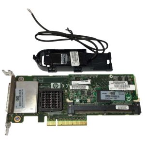 HP Smart Array P411/512 FBWC 2-ports External PCIe x8 SAS Controller