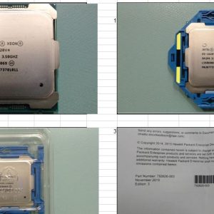 Intel Xeon E5-1620v4 FIO Processor Kit for HPE ProLiant ML110 Gen9 — representative photo