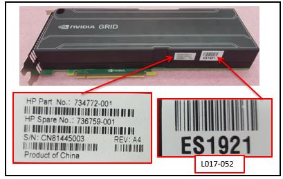 NVIDIA Grid K1 PCIe GPU for HPE