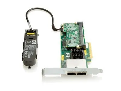 HP Smart Array P411/512 BBWC 2-ports External PCIe x8 SAS Controller